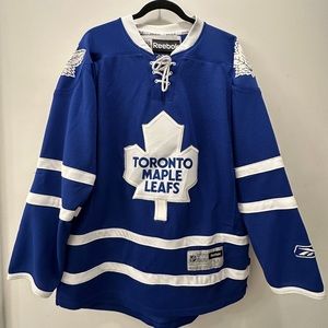Toronto Maple Leafs authentic Reebok jersey. Size Medium.